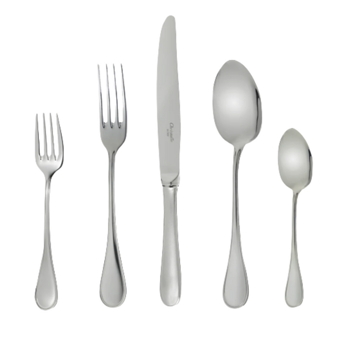 CHRISTOFLE ALBI ACIER 5PC PLACE SETTING