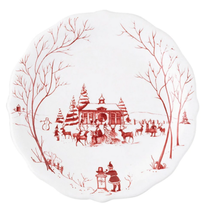 JULISKA Individually Sold Country Estate Winter Frolic Appetizer Plate