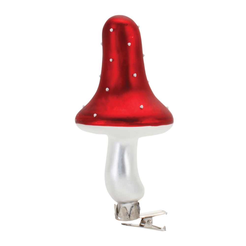 MELROSE CLIPONE MUSHROOM ORNAMENT