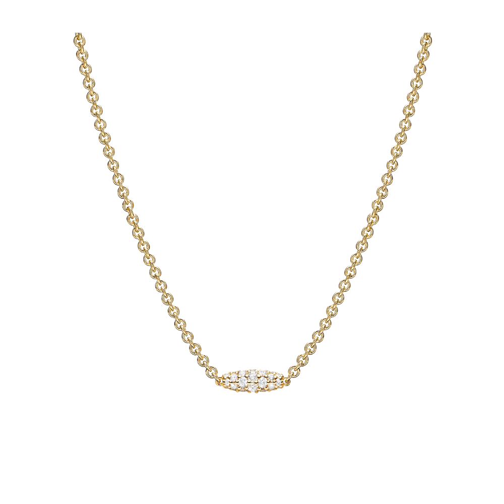 PAUL MORELLI 18K Yellow Gold Single Element Pipette Necklace