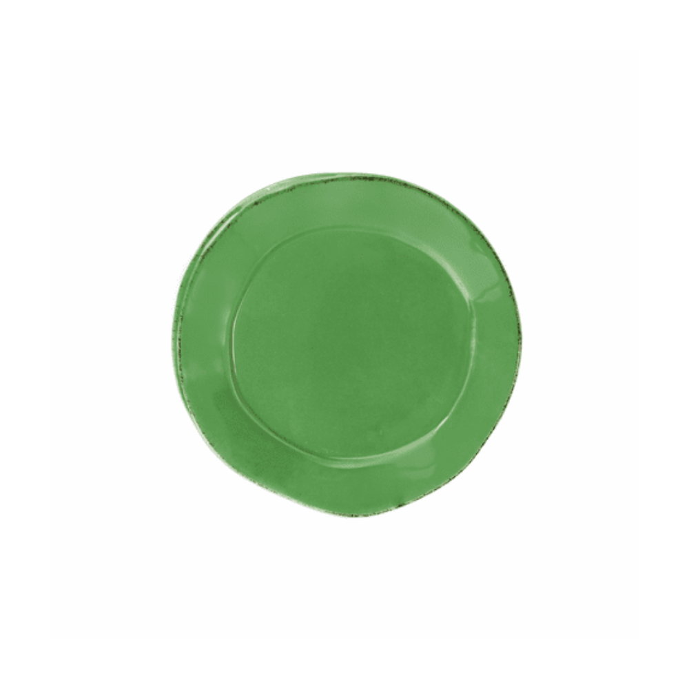 VIETRI LASTRA GREEN CANAPE PLATE