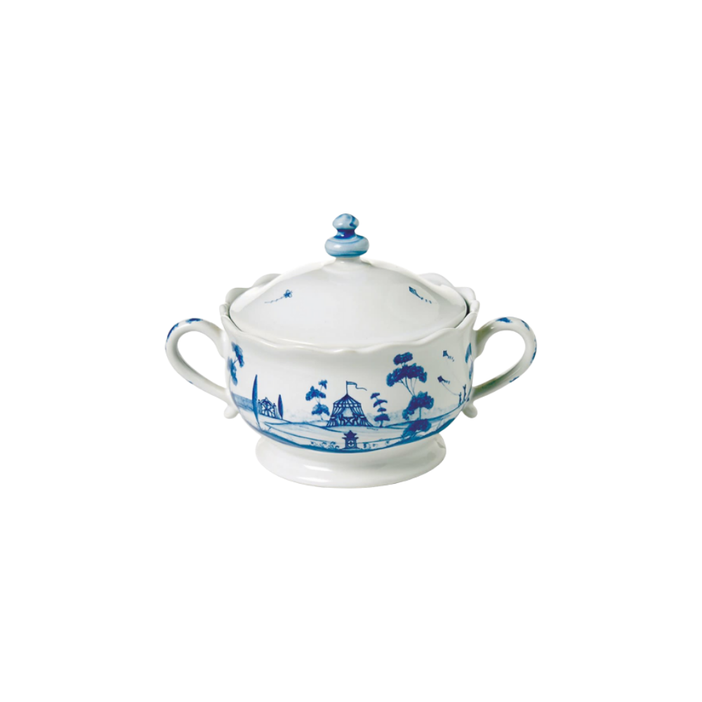 JULISKA COUNTRY ESTATE DELFT BLUE SUGAR BOWL