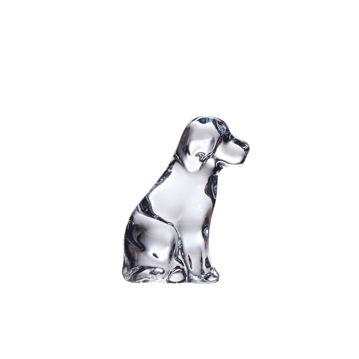 SIMON PEARCE Dog Figurine