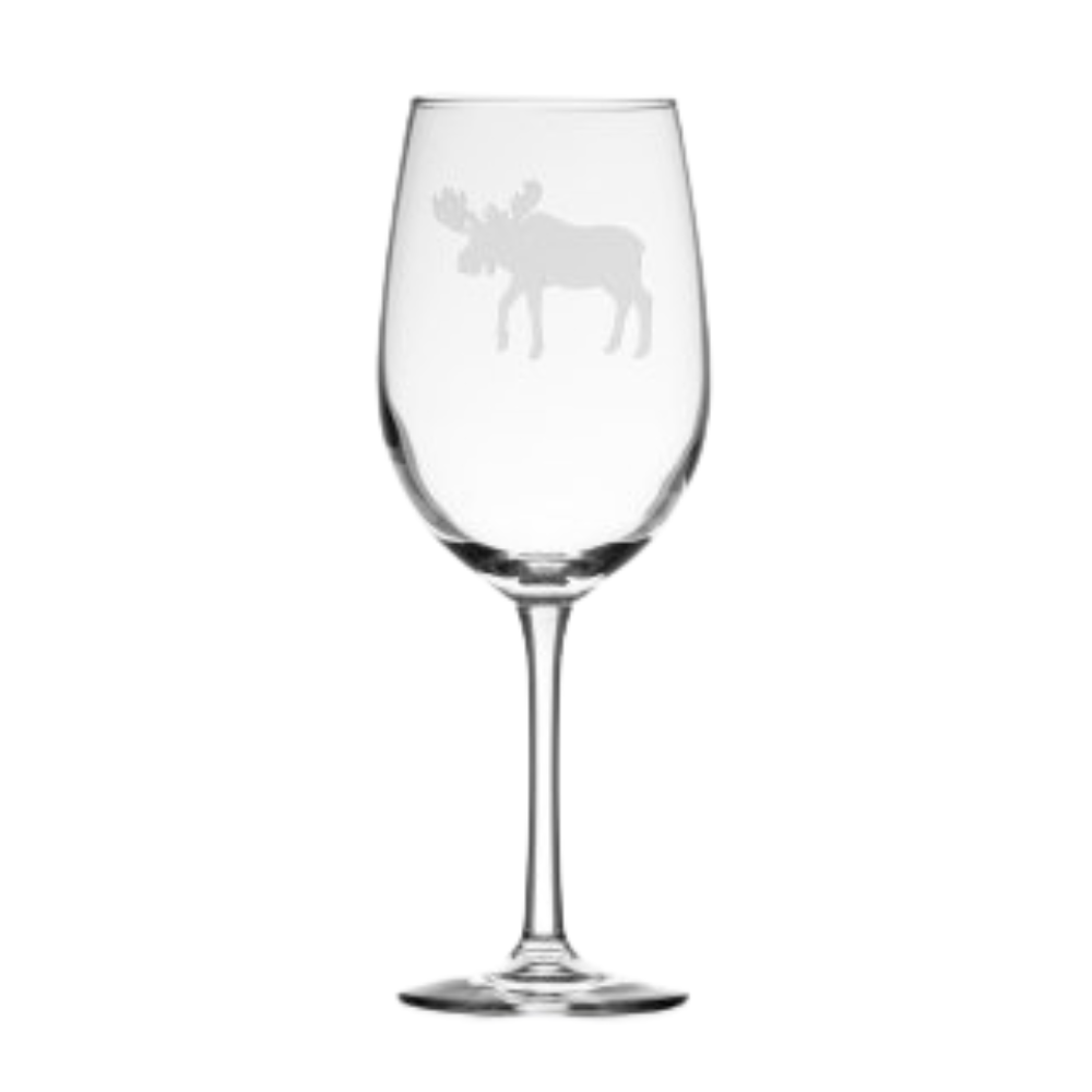 ROLF New Moose Design White Wine Glass