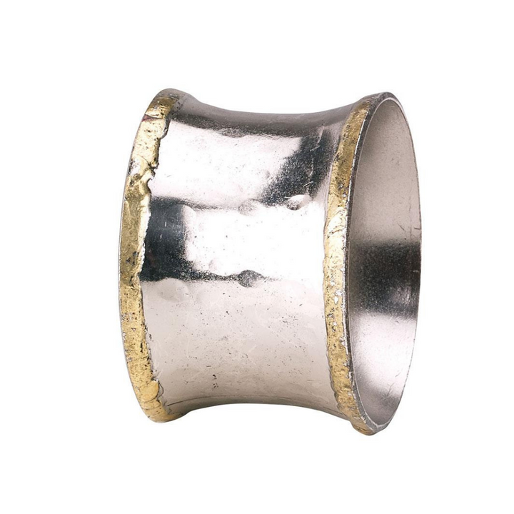 BODRUM Napkin Ring Concave Metallic