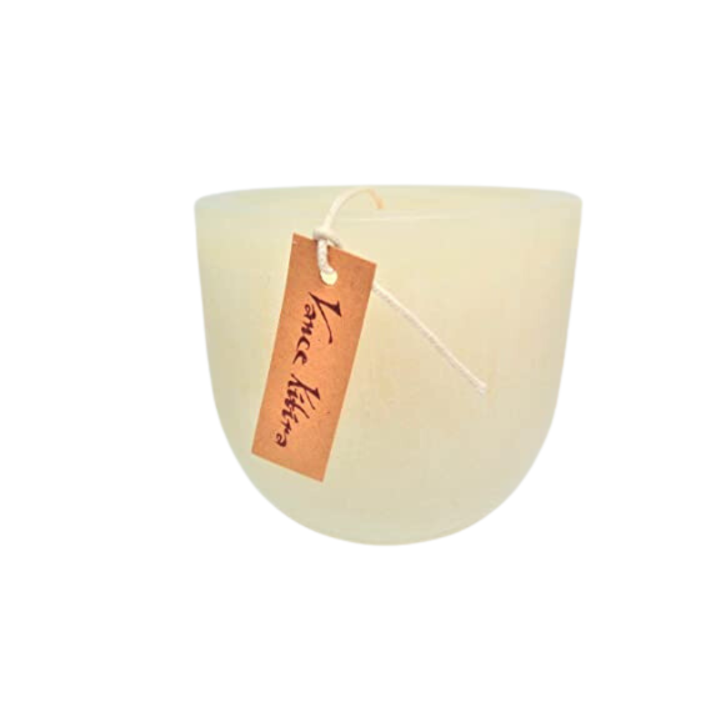 TIMBER GOBLET CANDLE - MELON WHITE