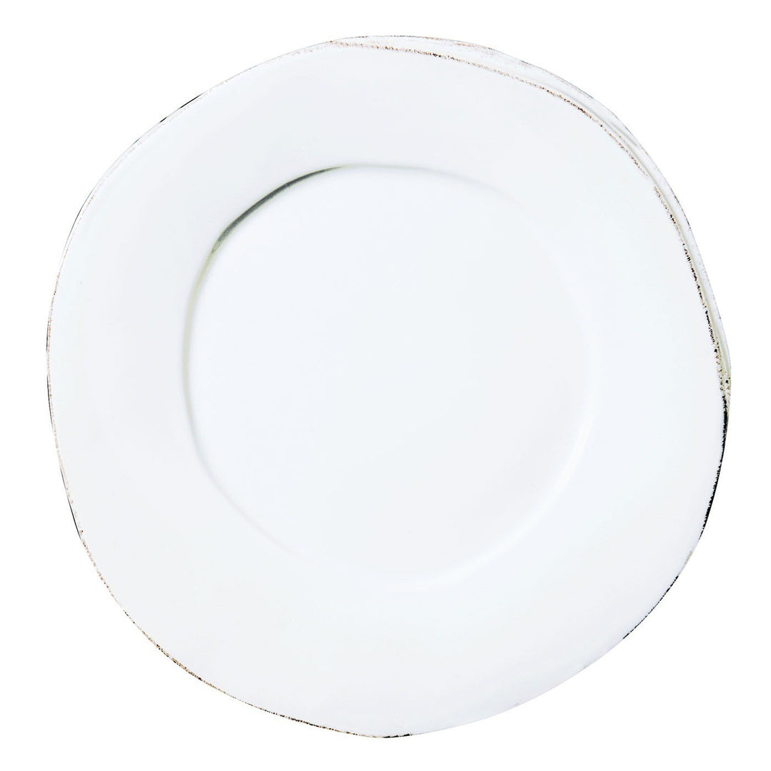 VIETRI Lastra White Dinner Plates