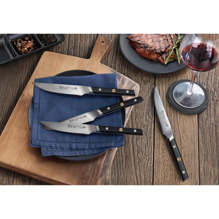 CANGSHAN STEAK KNIFE SET STEEL FORGED