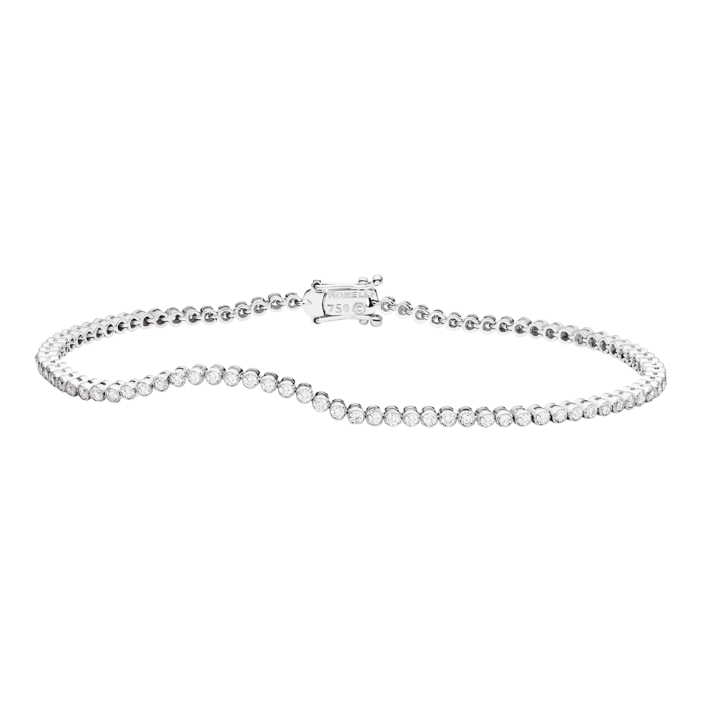 PAUL MORELLI 18K WHITE GOLD BRACELET WITH DIAMONDS