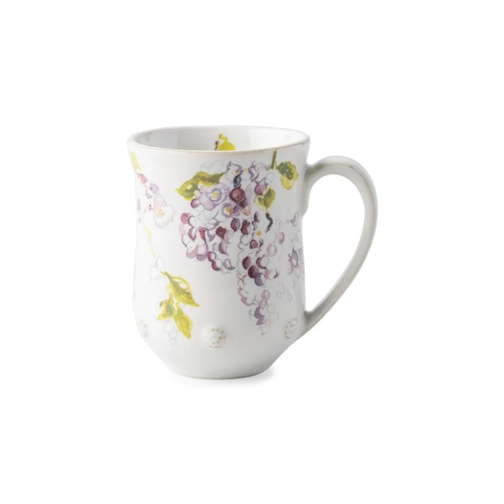 JULISKA BERRY AND THREAD FLORAL SKETCH WISTERIA MUG