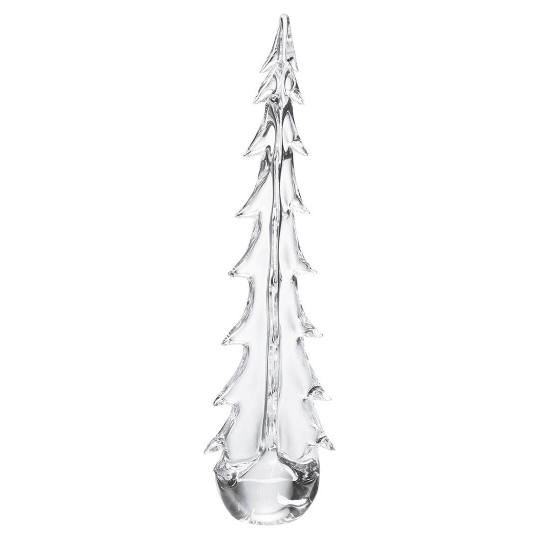 SIMON PEARCE Evergreen 26" Vermont Glass Tree