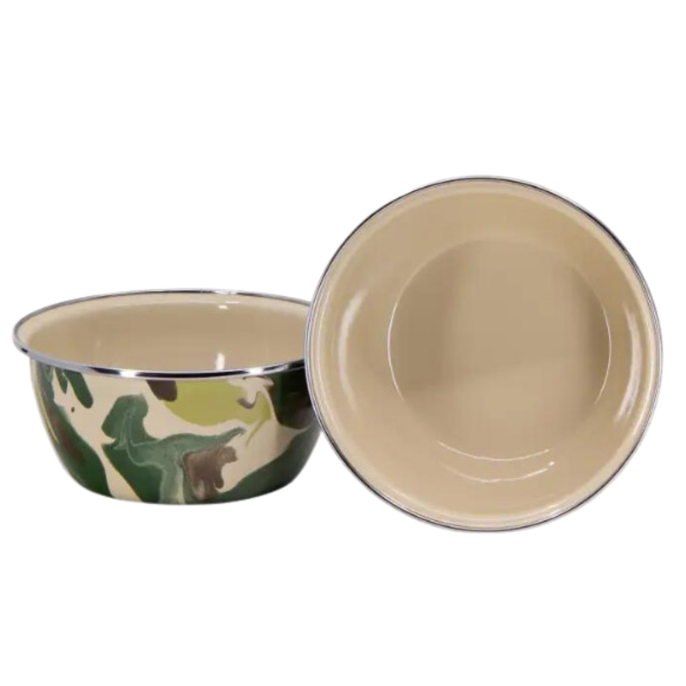 GOLDEN RABBIT Camouflage Salad Bowl