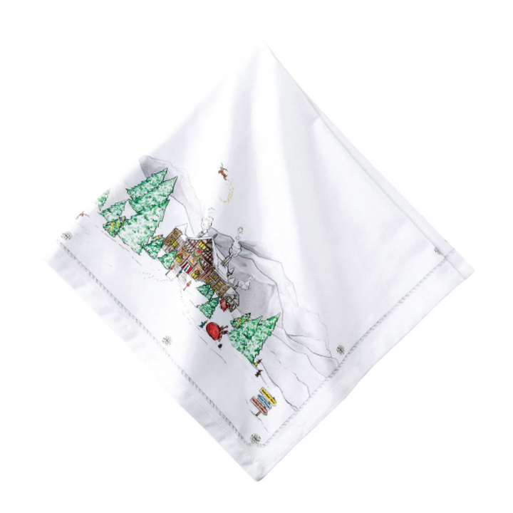 JULISKA BERRY AND THREAD NORTH POLE NAPKIN