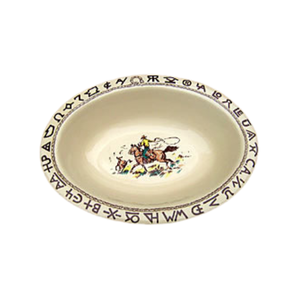 RODEO OVAL BOWL