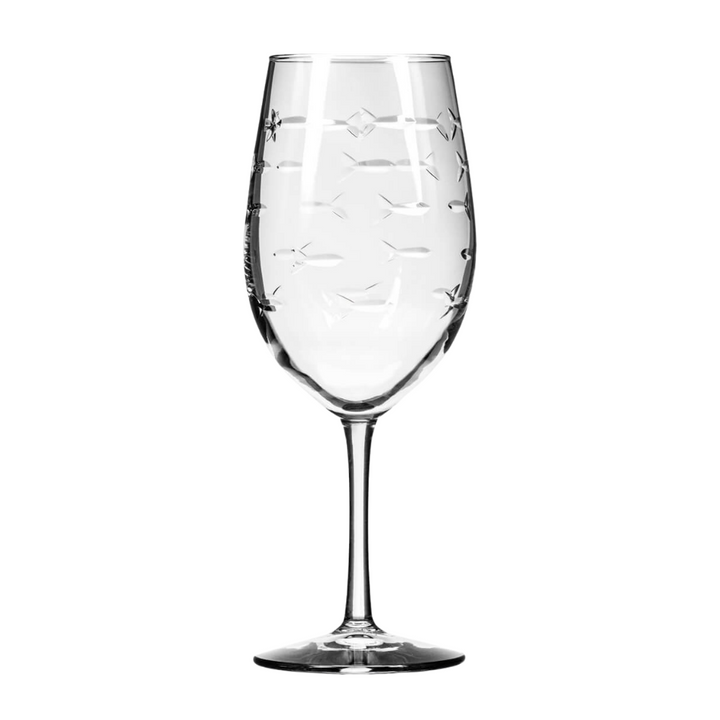 ROLF School of Fish Wine Glass