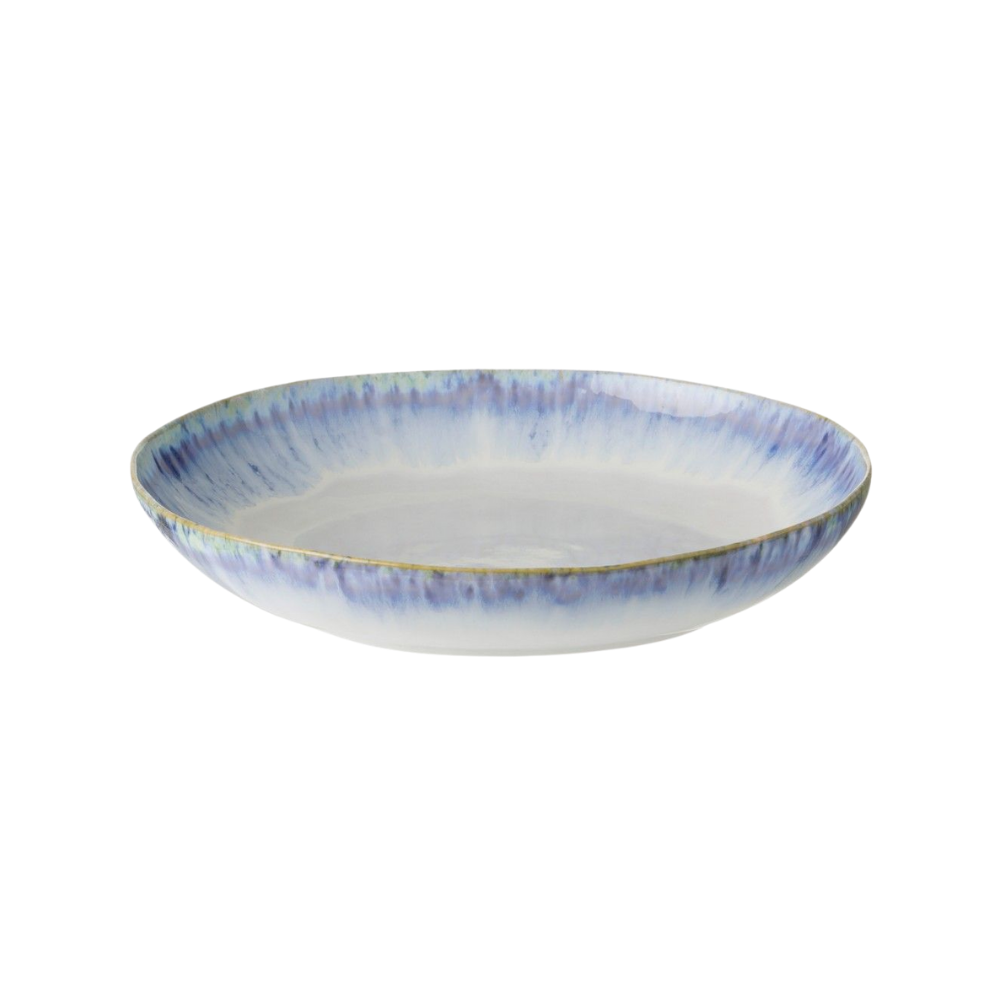 CASAFINA BRISA RIA BLUE LARGE OVAL PLATTER PASTA BOWL