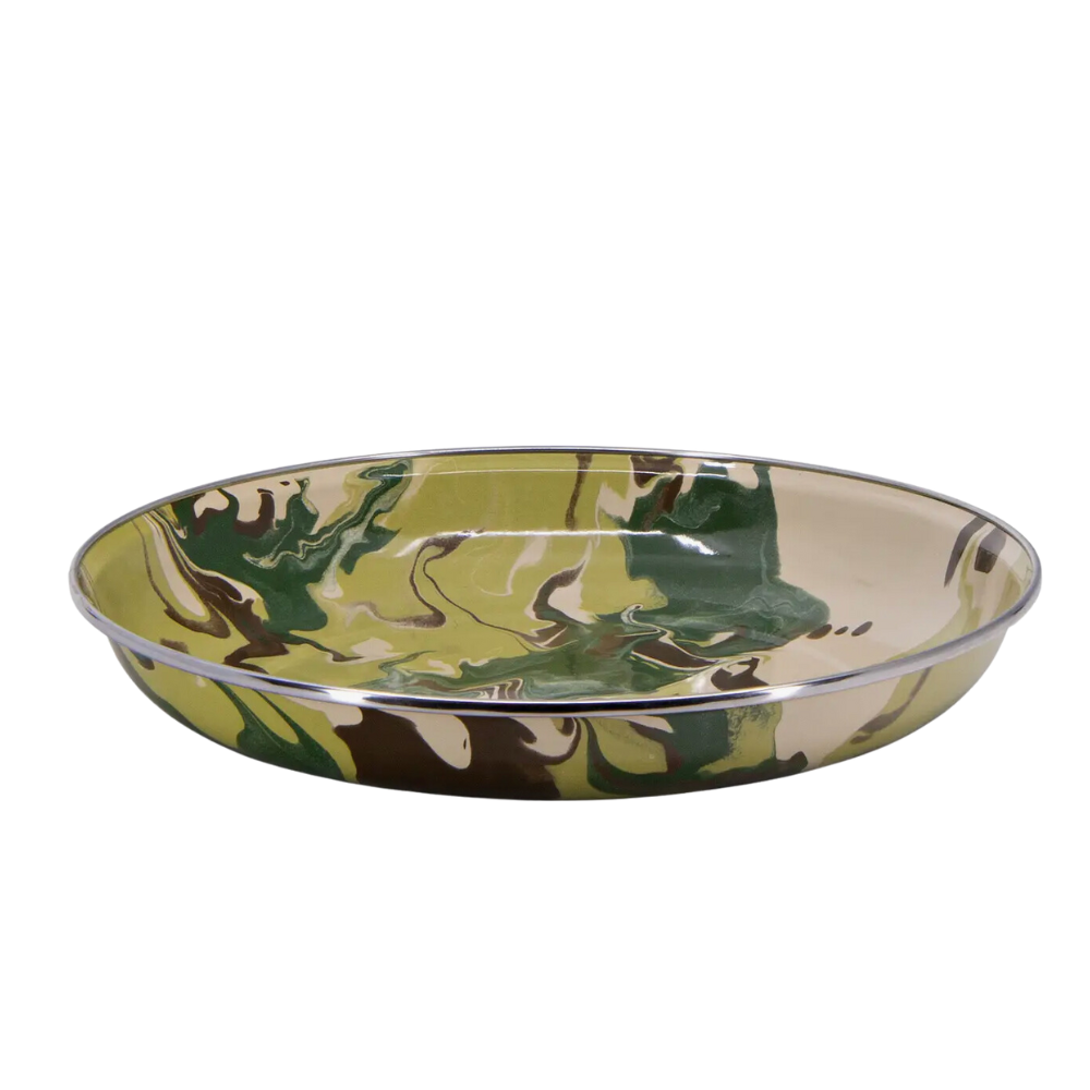 GOLDEN RABBIT Camouflage Pasta Plate