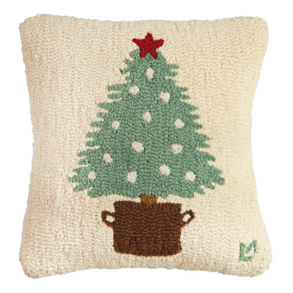 CHANDLER 4 CORNERS POTTED TREE HOOK PILLOW