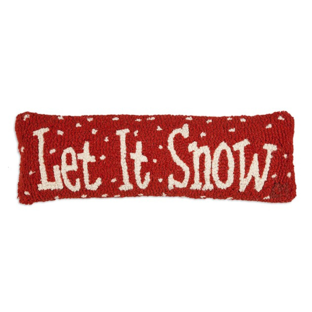 CHANDLER 4 CORNERS LET IT SNOW HOOK PILLOW