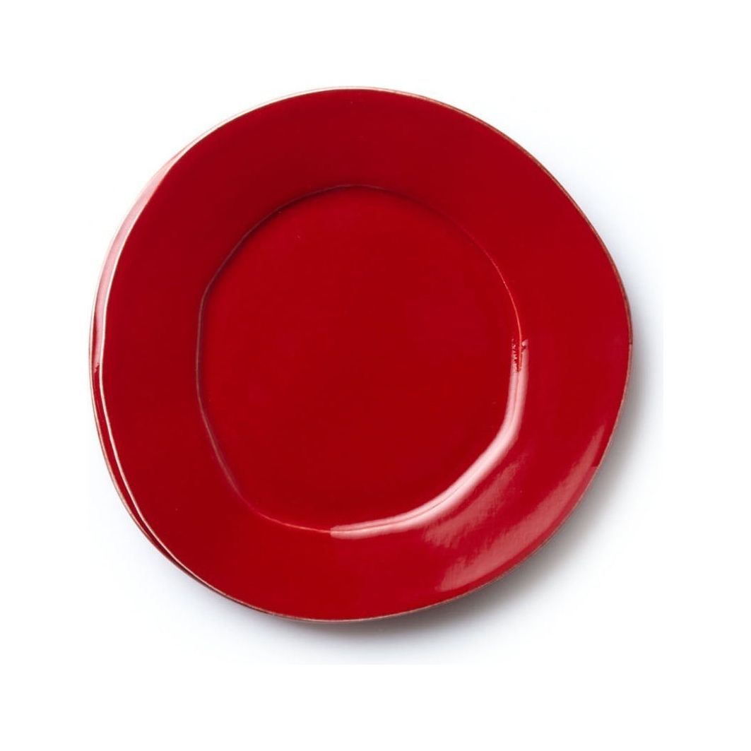 VIETRI LASTRA RED SALAD PLATE