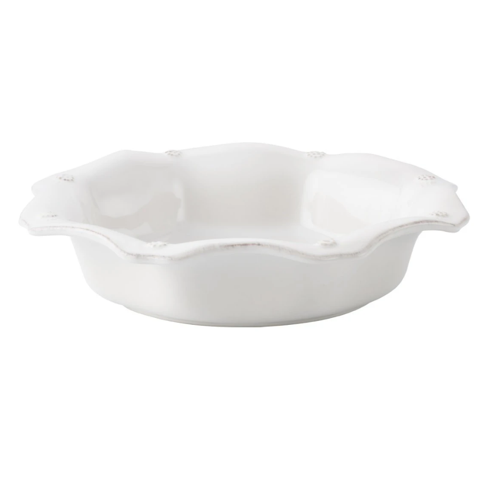 JULISKA Berry And Thread Whitewash Scalloped Pasta And Soup Bowl