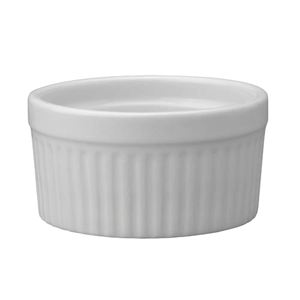 HAROLD IMPORTS WHITE ROUND RAMEKIN 8OZ