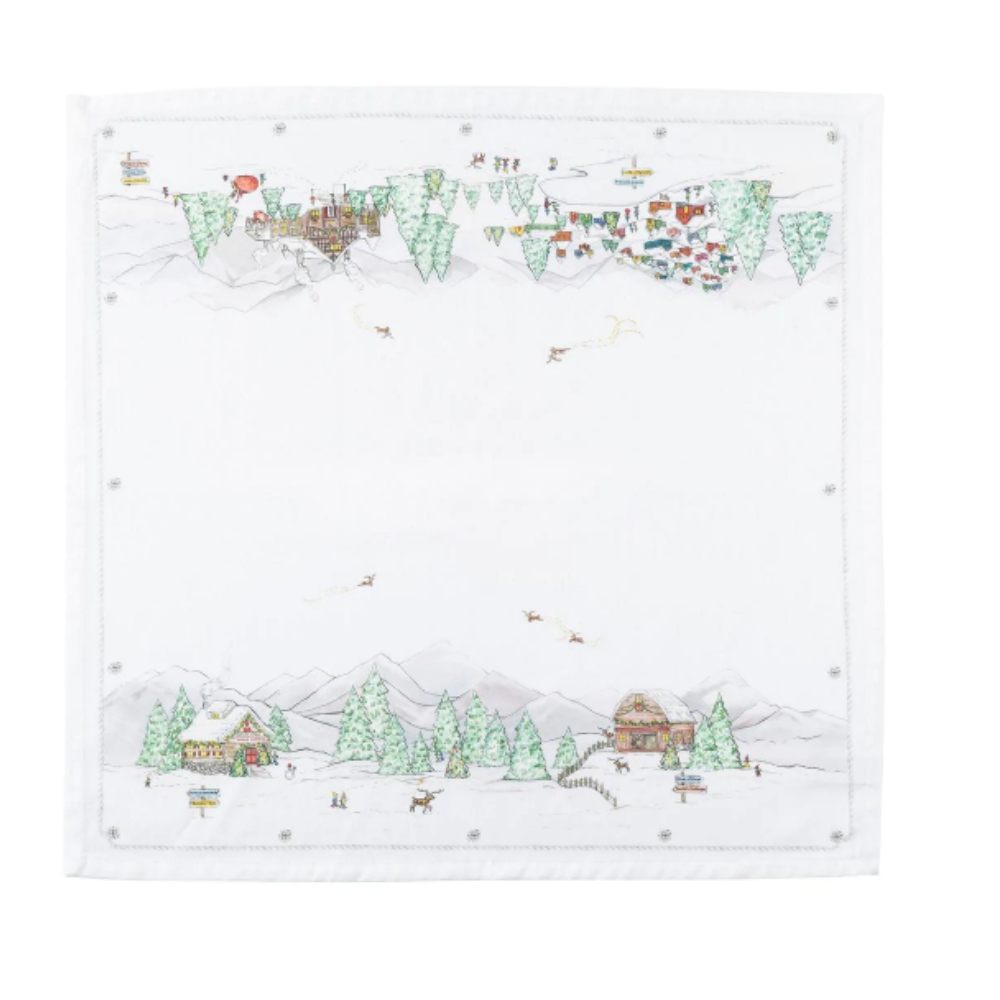 JULISKA BERRY AND THREAD NORTH POLE NAPKIN