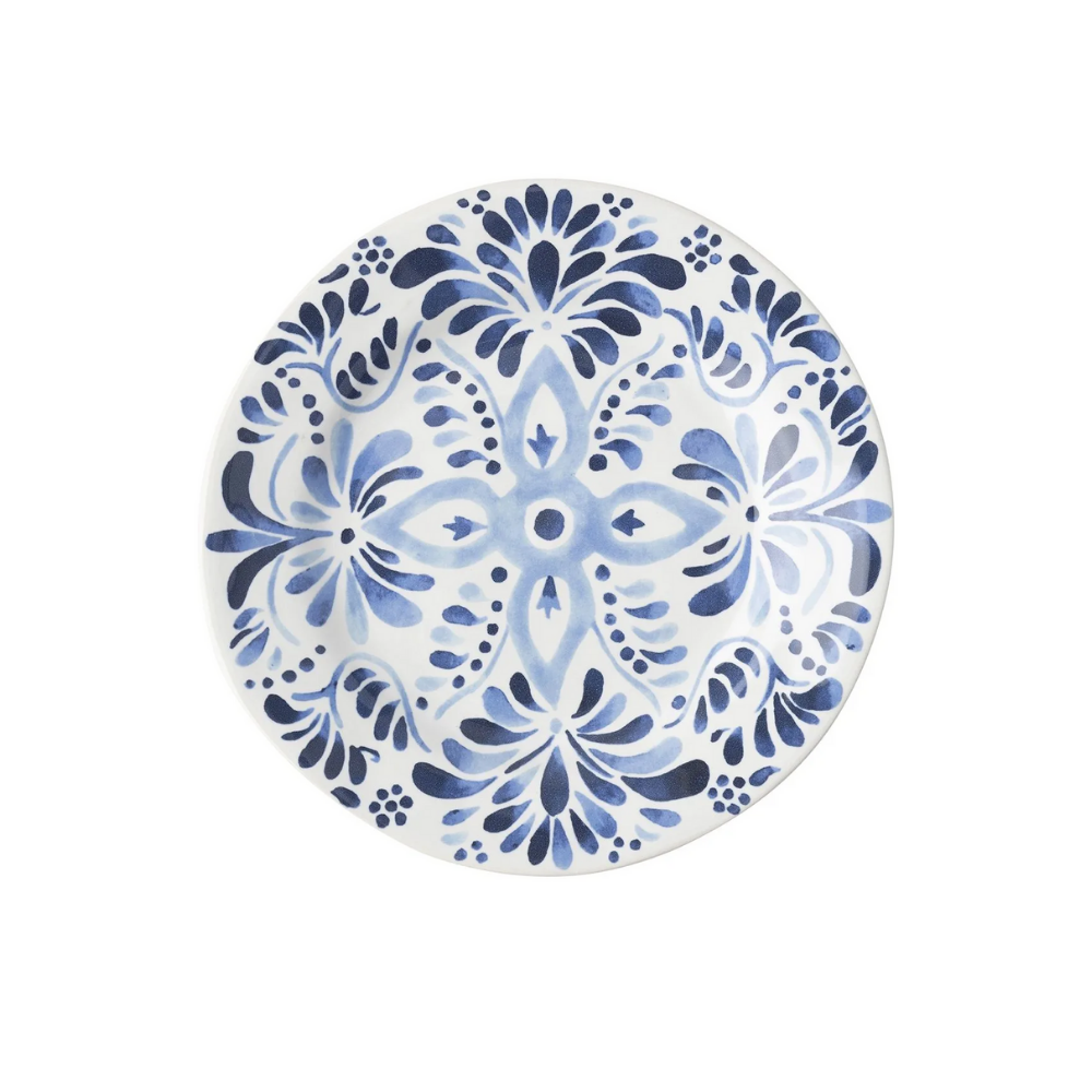 JULISKA IBERIAN INDIGO DESSERT/SALAD PLATE