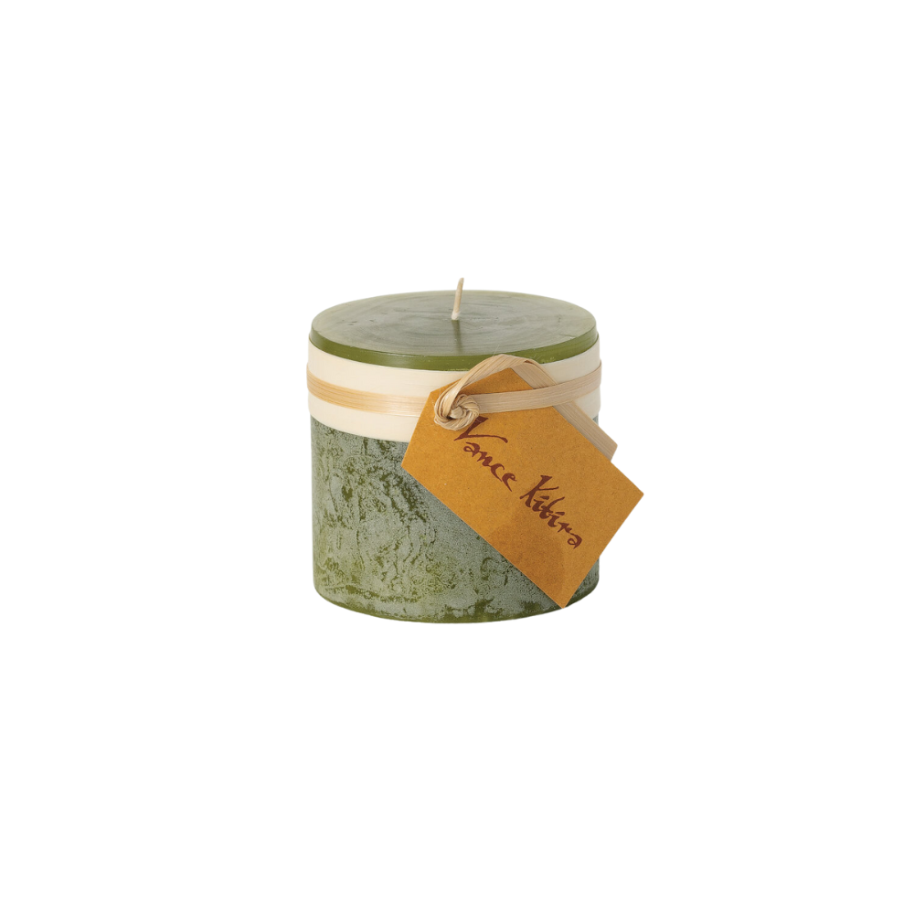 SULLIVANS Moss Green Timber Candle