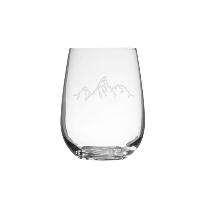 ROLF Tetons Stemless Wine Glass