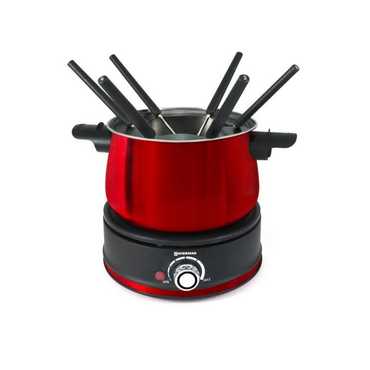 SWISSMAR RED AROLLA ELECTRIC FONDUE