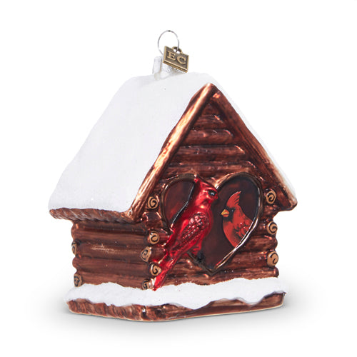 RAZ IMPORTS HOME SWEET HOME CARDINAL ORNAMENT