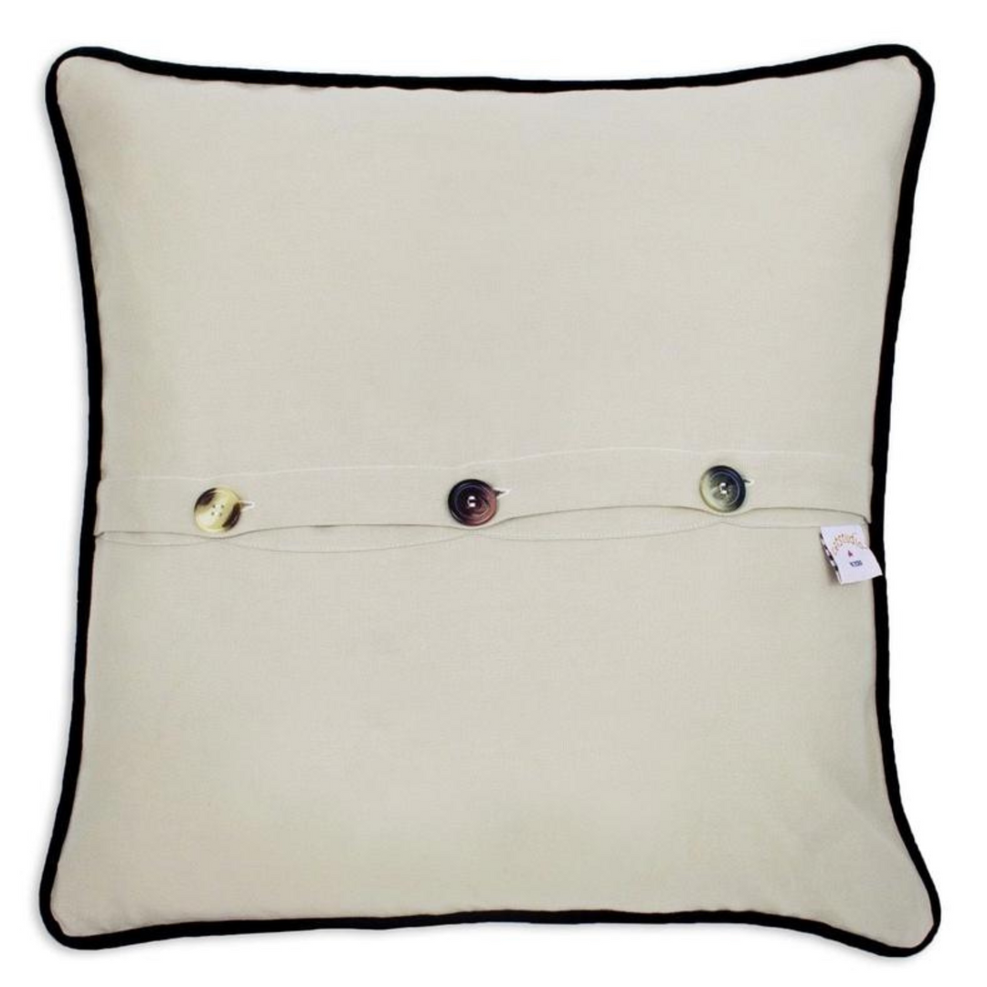 CATSTUDIO Wyoming Hand Embroidered Pillow