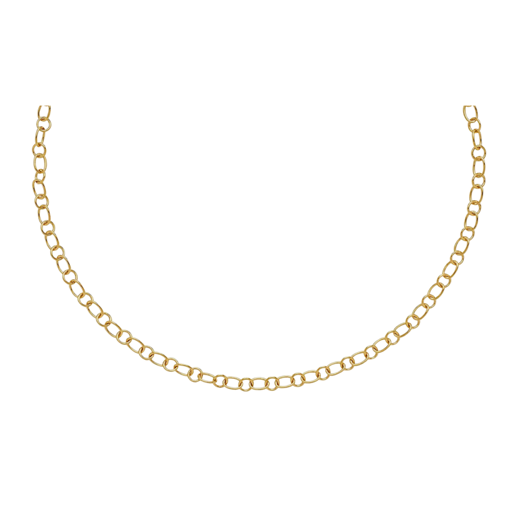 TEMPLE ST CLAIR 18K Yellow Gold Chain Ribbon Necklace