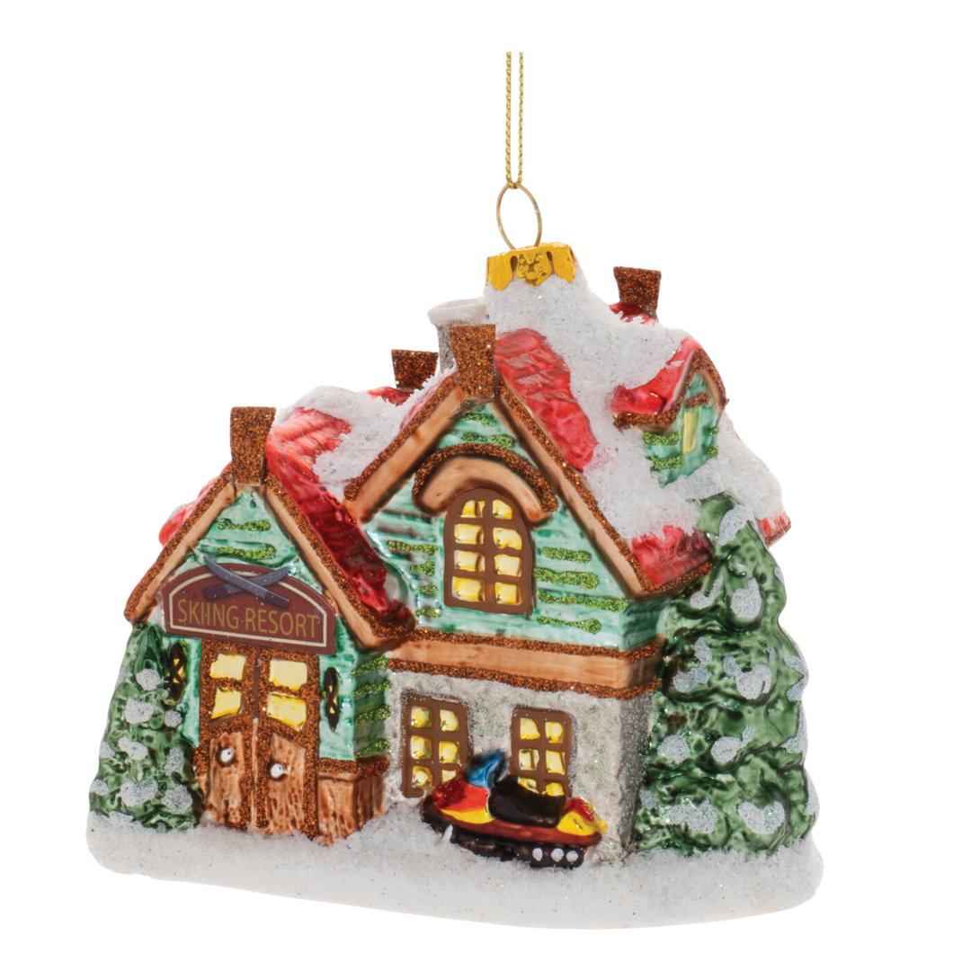 MELROSE Ski Resort Ornament