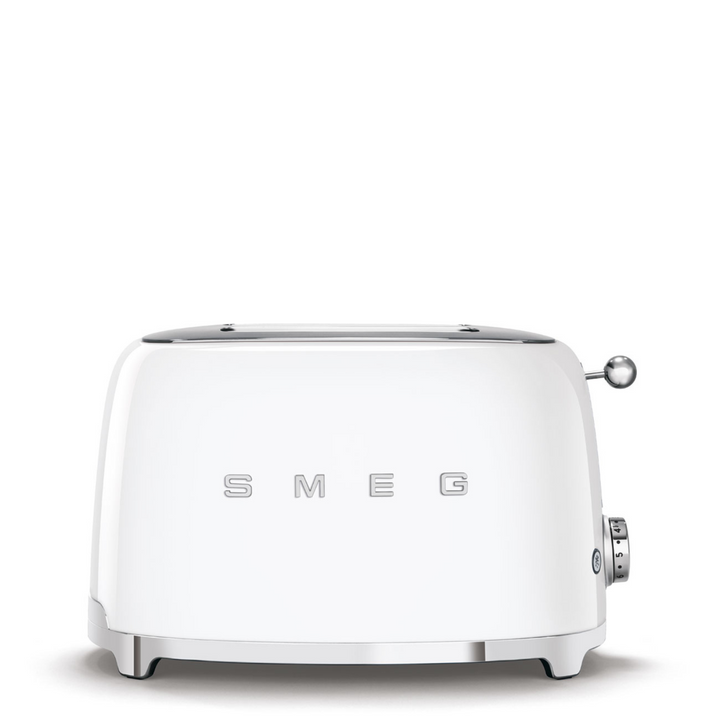 SMEG Retro Style White 4 Slice Toaster