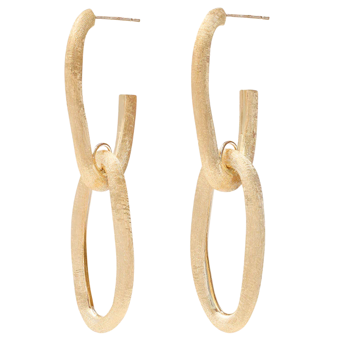 MARCO BICEGO Jaipur Gold 18K Yellow Gold Link Drop Earrings Default Title