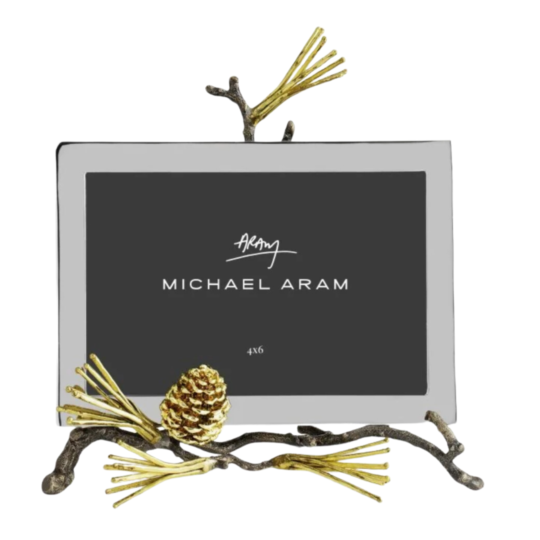 MICHAEL ARAM Pine Cone Easel Frame