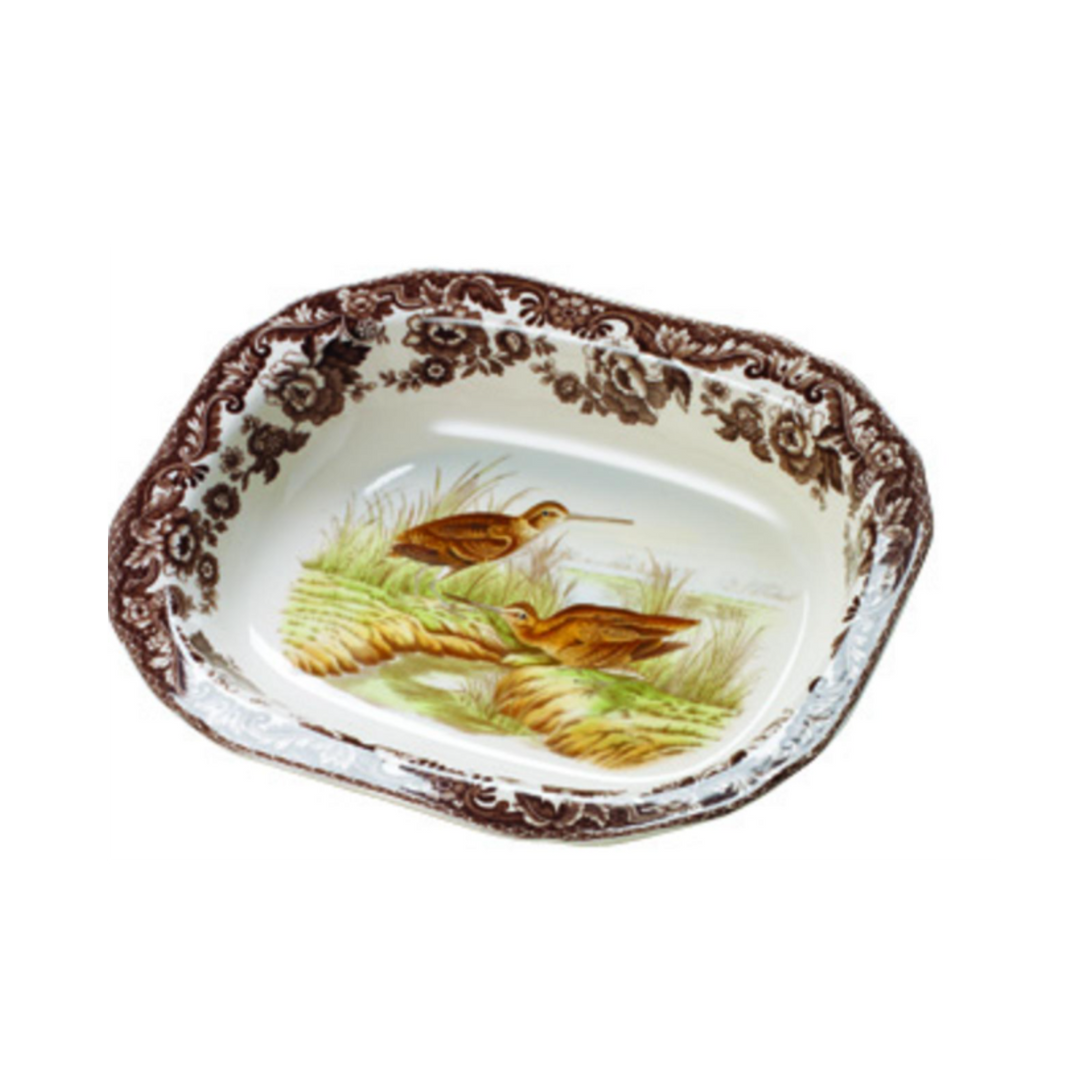 SPODE Woodland Snipe Open Vegetable Dish