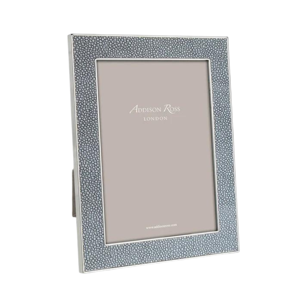 ADDISON ROSS Faux Shagreen Grey Frame Default Title