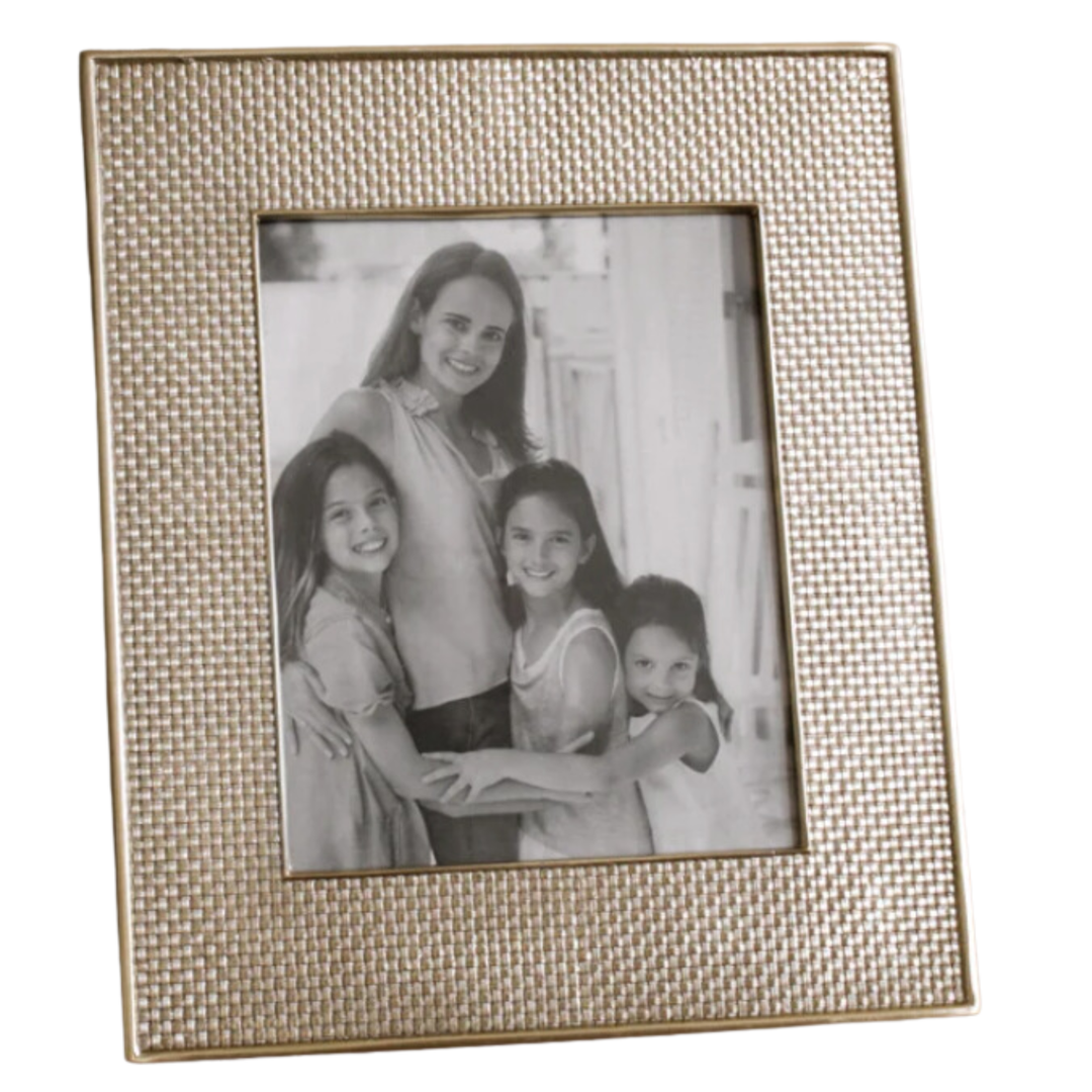 BEATRIZ BALL Sierra Modern Tiffany Gold Picture Frame