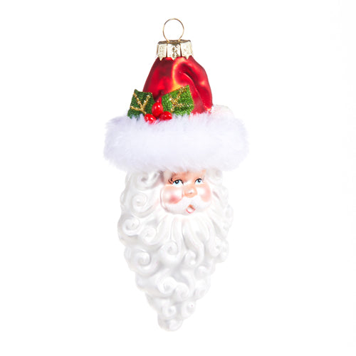 RAZ IMPORTS SANTA HEAD ORNAMENT