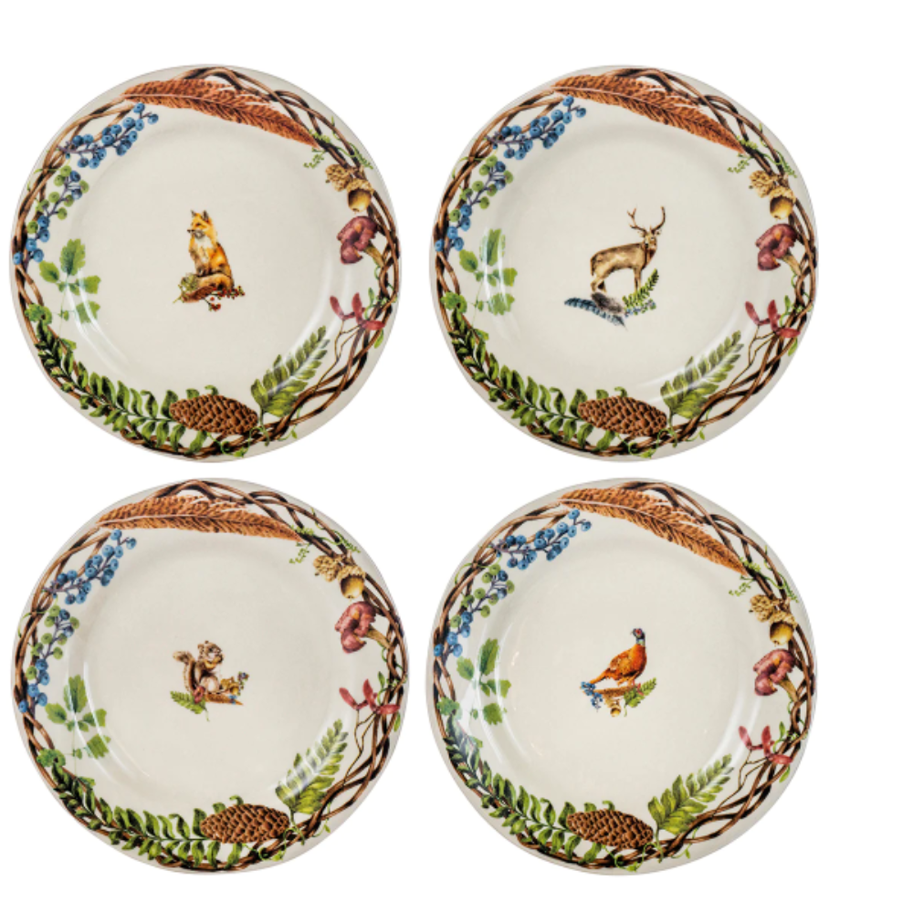 JULISKA Forest Walk Dessert Or Salad Plates Individually Sold