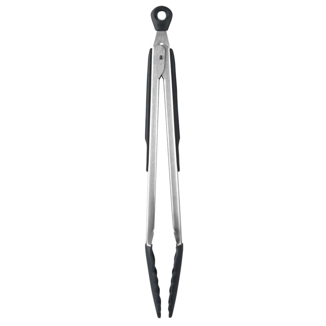 OXO GOOD GRIPS OXO SILICONE HEAD TONGS 12"