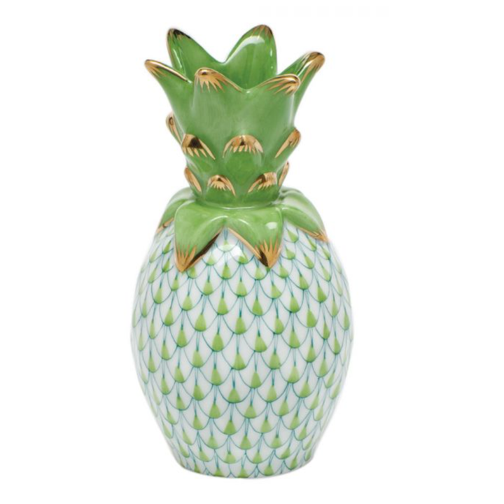 HEREND Small Pineapple KEYLIME