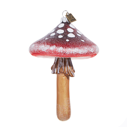 RAZ IMPORTS RED MUSHROOM ORNAMENT