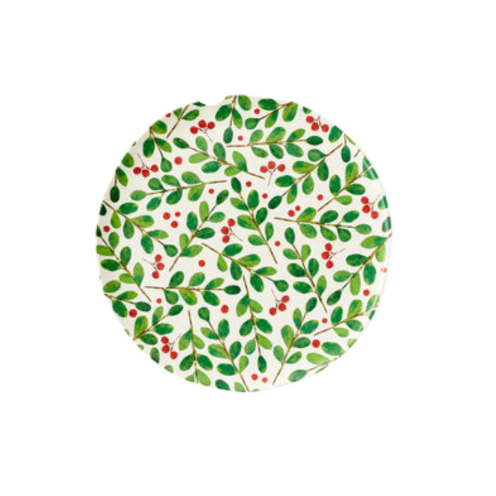 180 DEGREES INDIVIDUALLY SOLD MELAMINE BOTANICAL PLATE