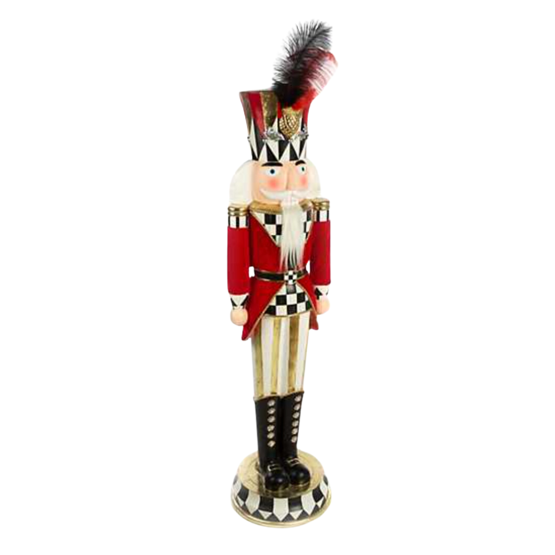 MACKENZIE CHILDS Castle Guard Trophy Nutcracker