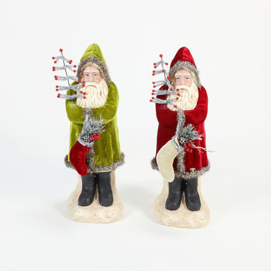 180 DEGREES LARGE BELSNICKLE SANTA COMPANION FIGURINES