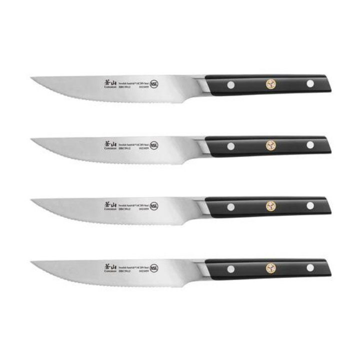 CANGSHAN STEAK KNIFE SET STEEL FORGED